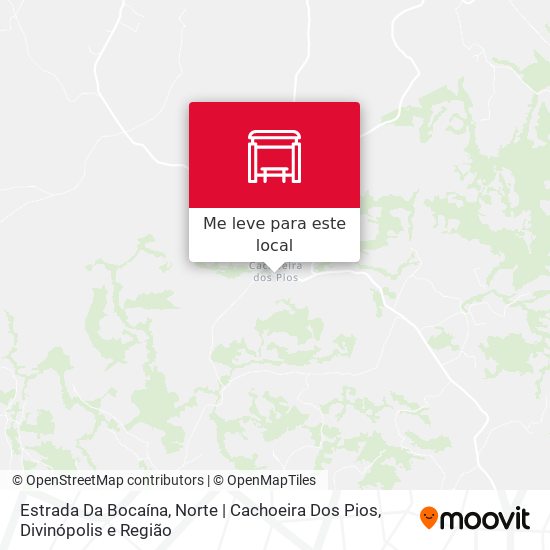 Estrada Da Bocaína, Norte | Cachoeira Dos Pios mapa