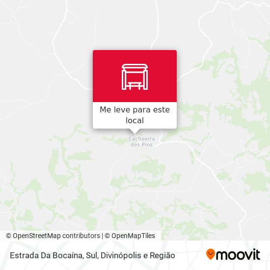 Estrada Da Bocaína, Sul mapa