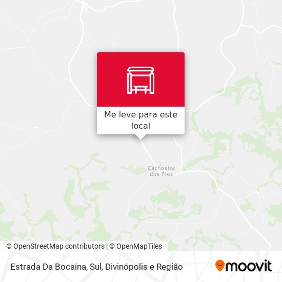 Estrada Da Bocaína, Sul mapa