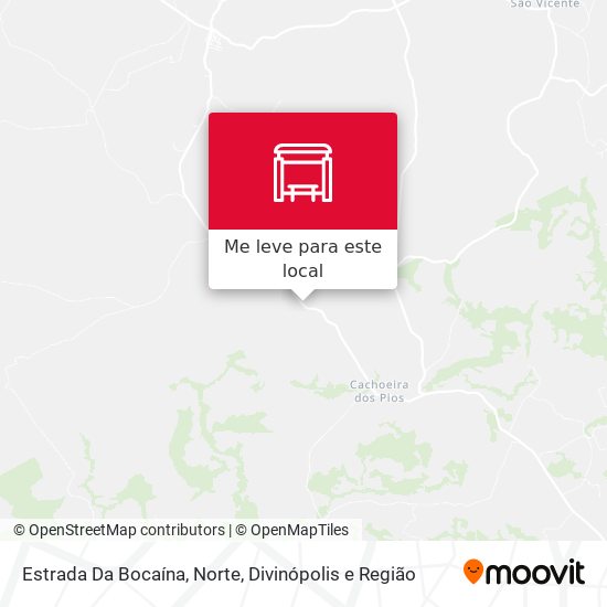 Estrada Da Bocaína, Norte mapa