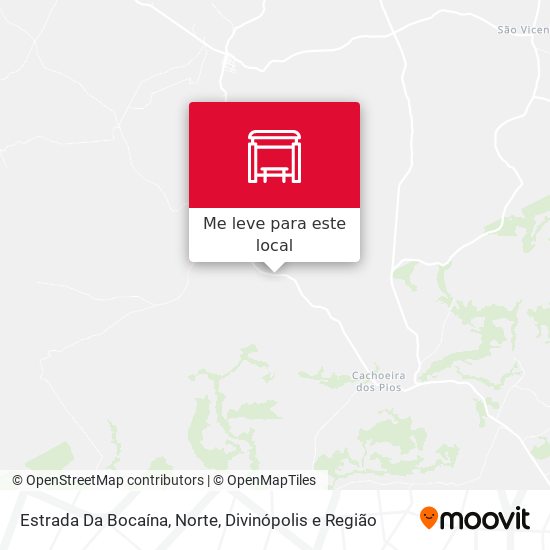 Estrada Da Bocaína, Norte mapa