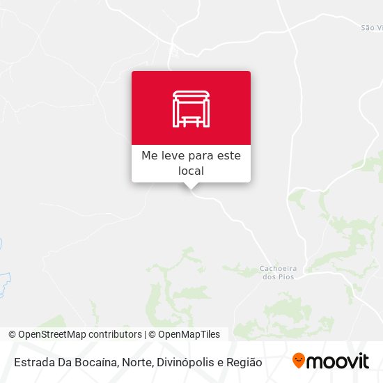 Estrada Da Bocaína, Norte mapa
