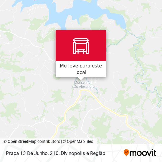Praça 13 De Junho, 210 mapa