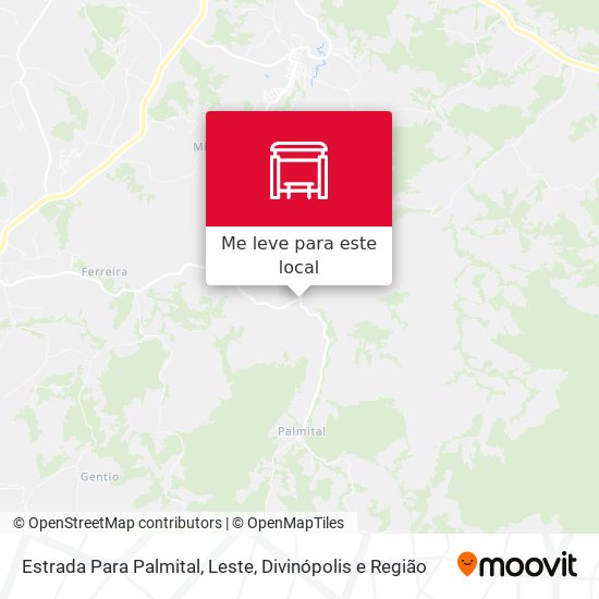 Estrada Para Palmital, Leste mapa