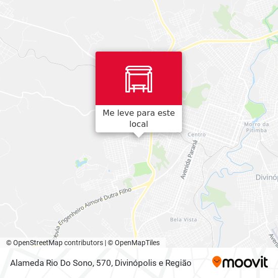 Alameda Rio Do Sono, 570 mapa