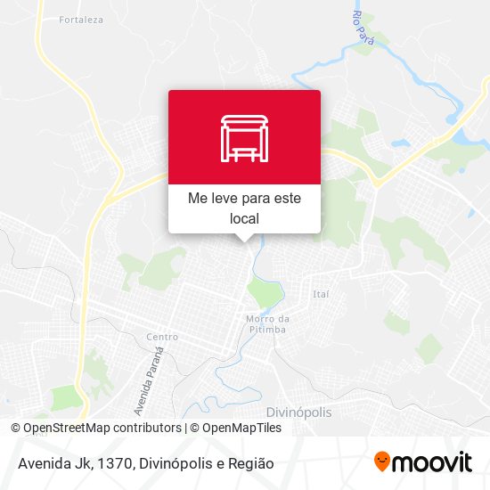 Avenida Jk, 1370 mapa