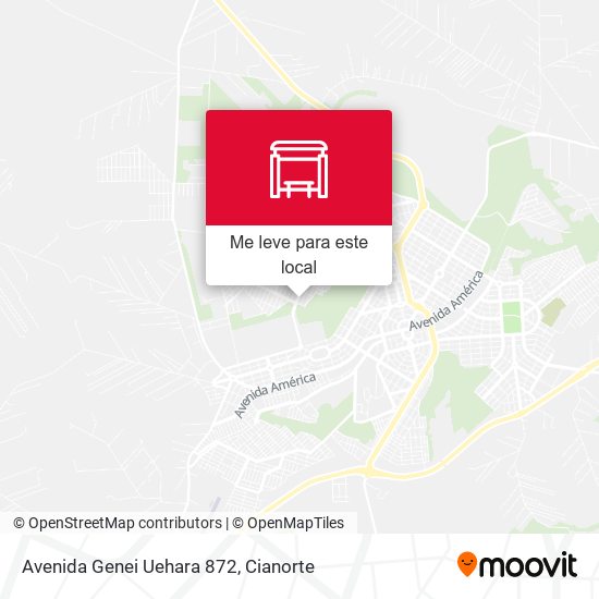 Avenida Genei Uehara 872 mapa