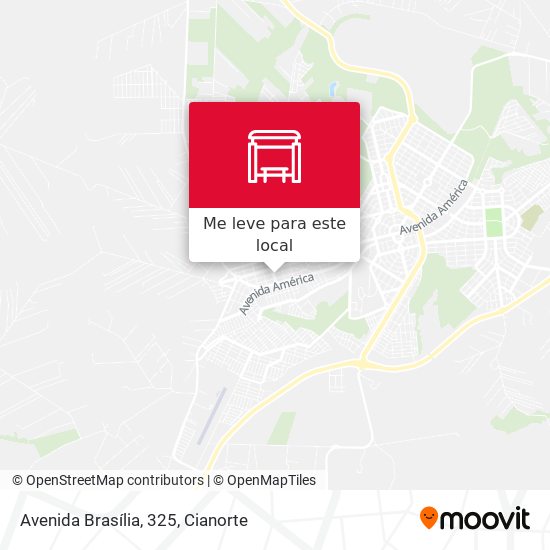 Avenida Brasília, 325 mapa