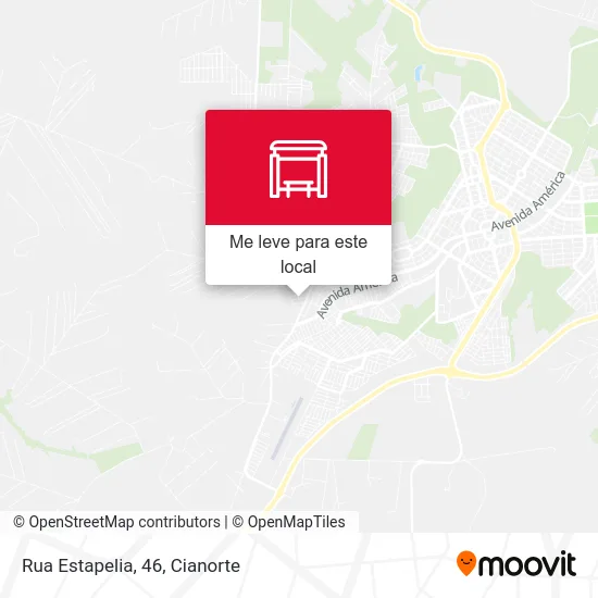 Rua Estapelia, 46 mapa