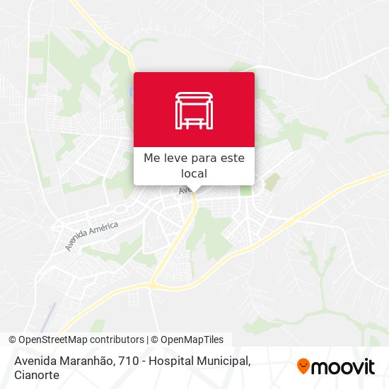 Avenida Maranhão, 710 - Hospital Municipal mapa