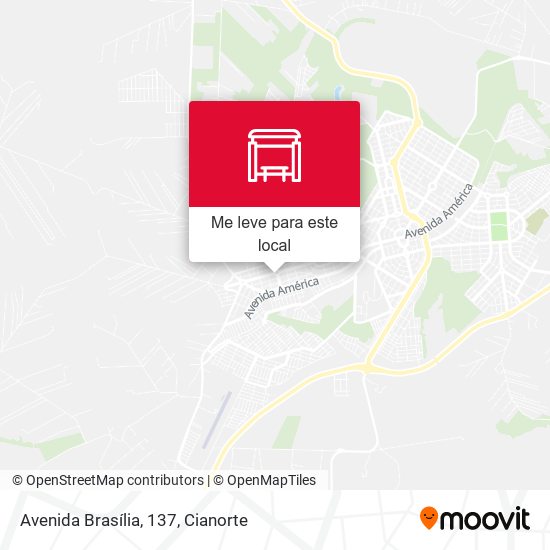 Avenida Brasília, 137 mapa