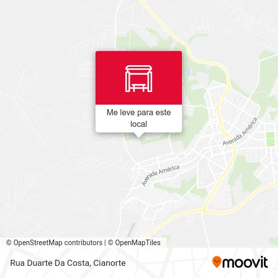 Rua Duarte Da Costa mapa