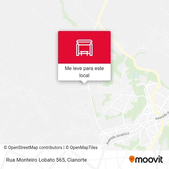 Rua Monteiro Lobato 565 mapa
