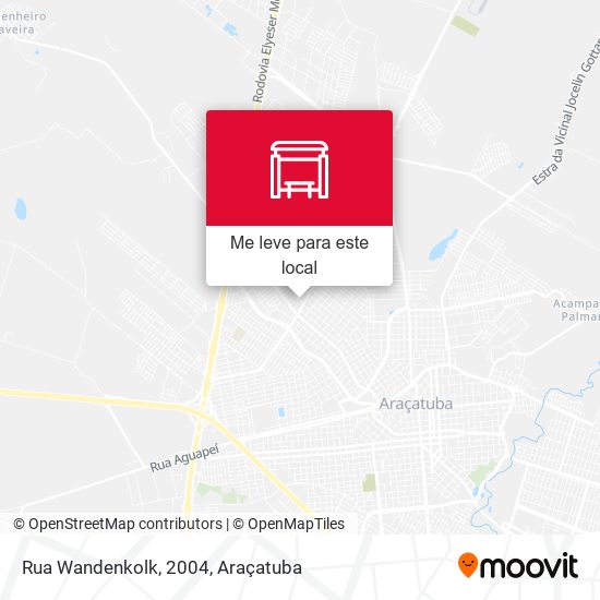 Rua Wandenkolk, 2004 mapa