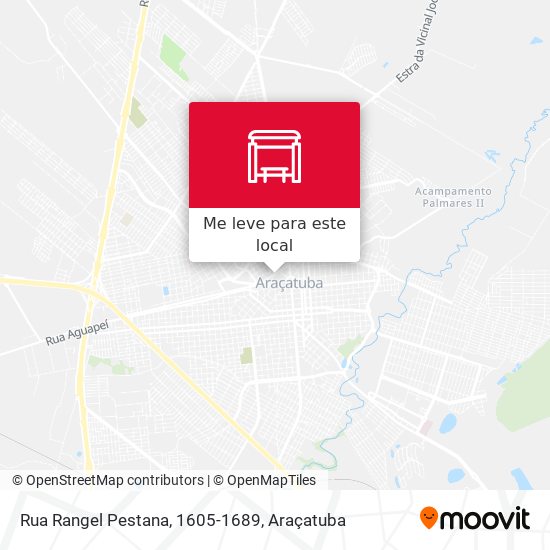 Rua Rangel Pestana, 1605-1689 mapa