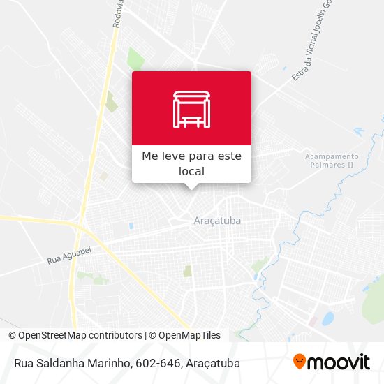 Rua Saldanha Marinho, 602-646 mapa
