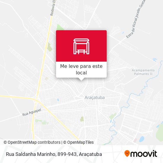 Rua Saldanha Marinho, 899-943 mapa