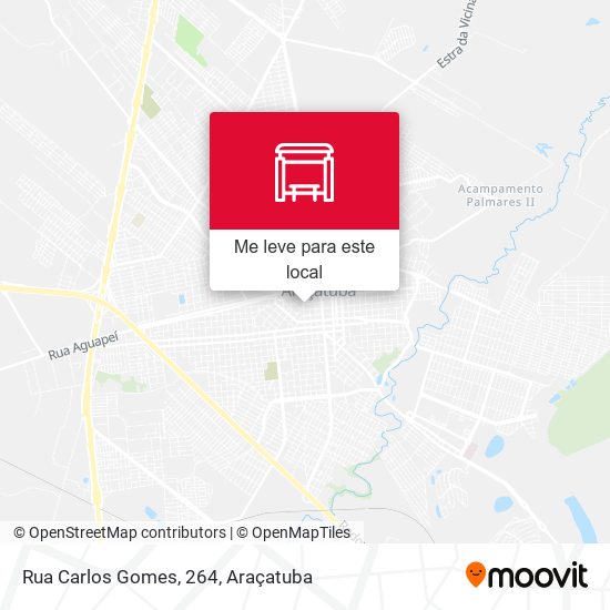 Rua Carlos Gomes, 264 mapa