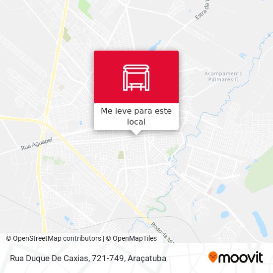 Rua Duque De Caxias, 721-749 mapa