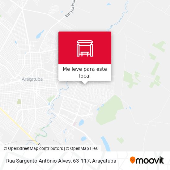 Rua Sargento Antônio Alves, 63-117 mapa