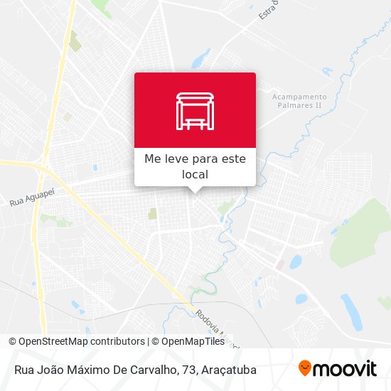 Rua João Máximo De Carvalho, 73 mapa