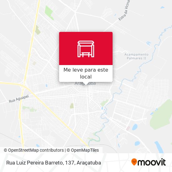 Rua Luiz Pereira Barreto, 137 mapa