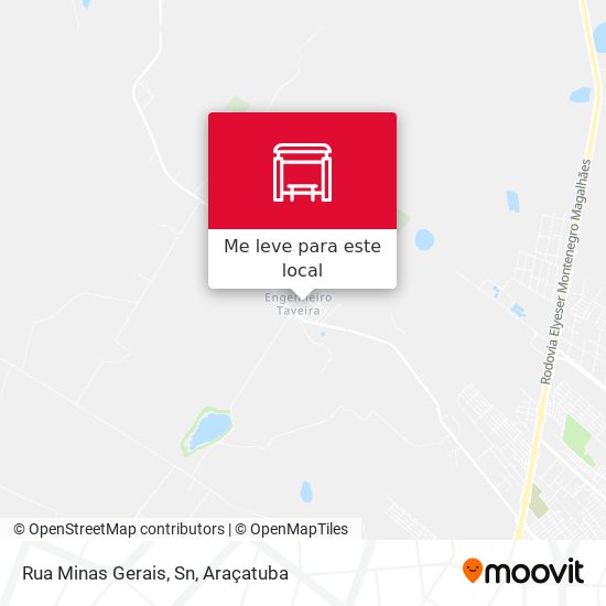 Rua Minas Gerais, Sn mapa