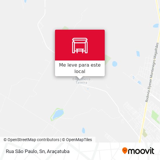 Rua São Paulo, Sn mapa