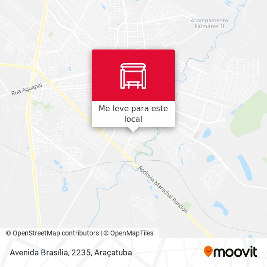 Avenida Brasília, 2235 mapa