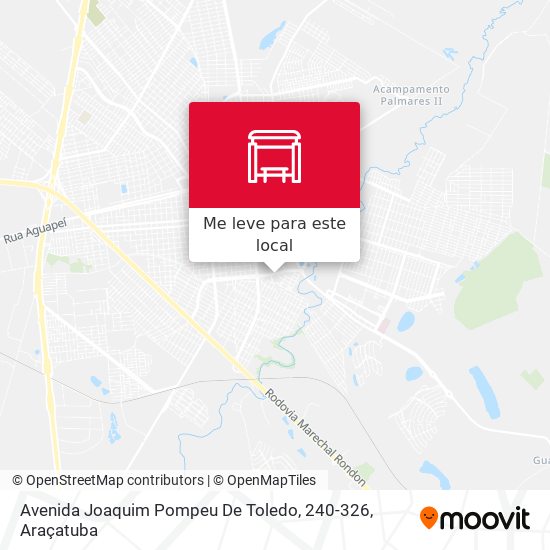 Avenida Joaquim Pompeu De Toledo, 240-326 mapa