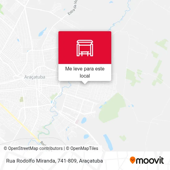 Rua Rodolfo Miranda, 741-809 mapa