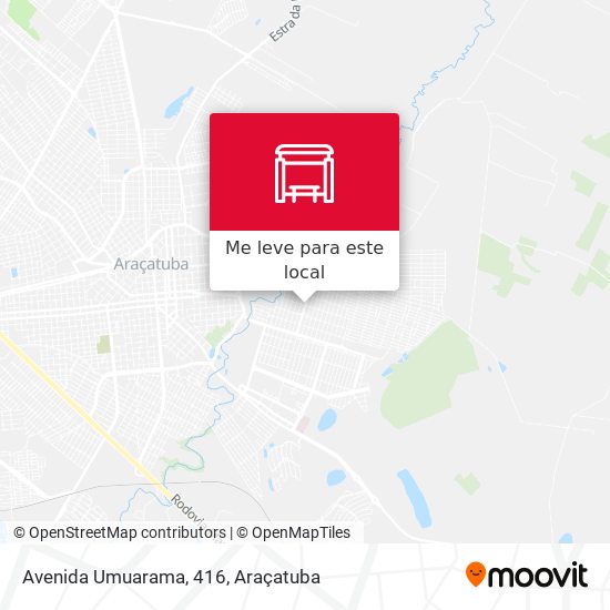 Avenida Umuarama, 416 mapa