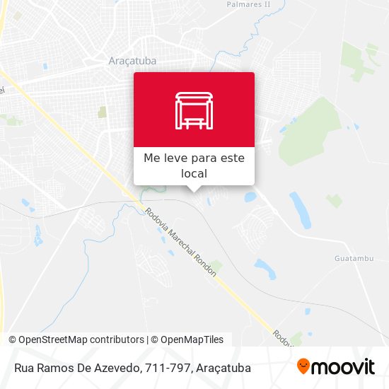 Rua Ramos De Azevedo, 711-797 mapa