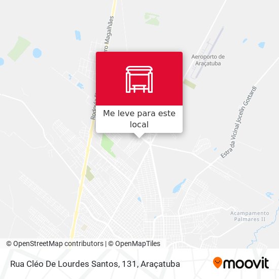 Rua Cléo De Lourdes Santos, 131 mapa