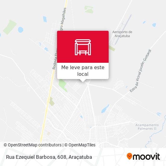 Rua Ezequiel Barbosa, 608 mapa