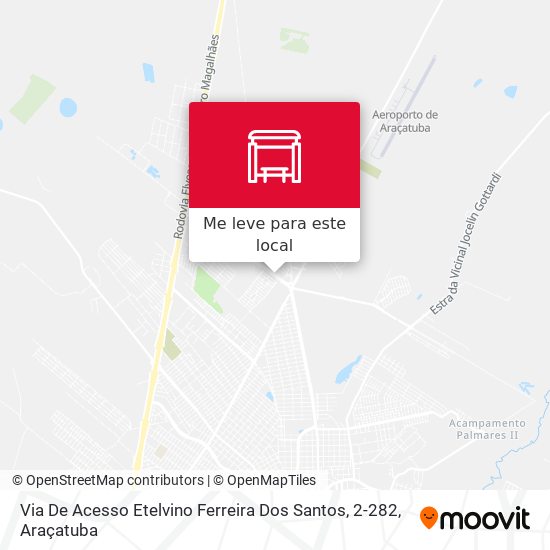Via De Acesso Etelvino Ferreira Dos Santos, 2-282 mapa