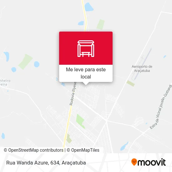 Rua Wanda Azure, 634 mapa