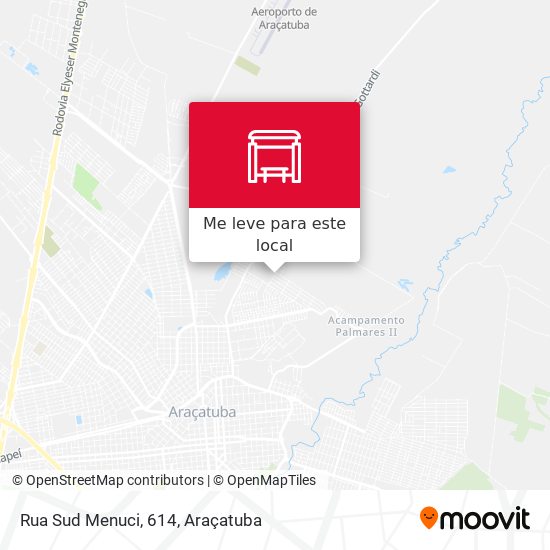 Rua Sud Menuci, 614 mapa
