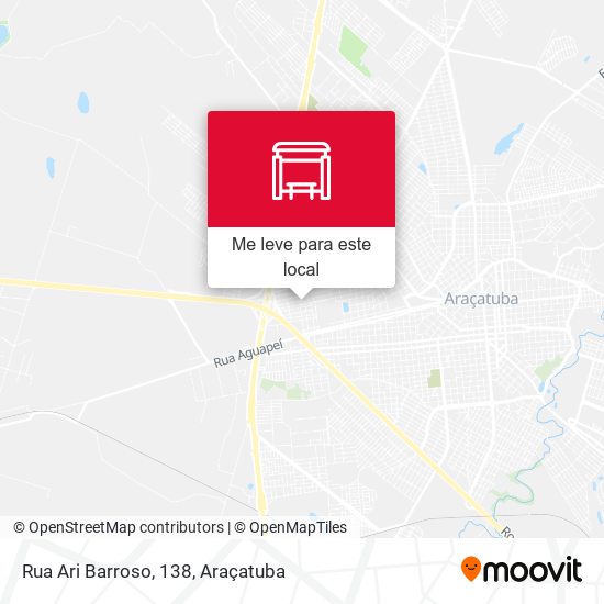 Rua Ari Barroso, 138 mapa