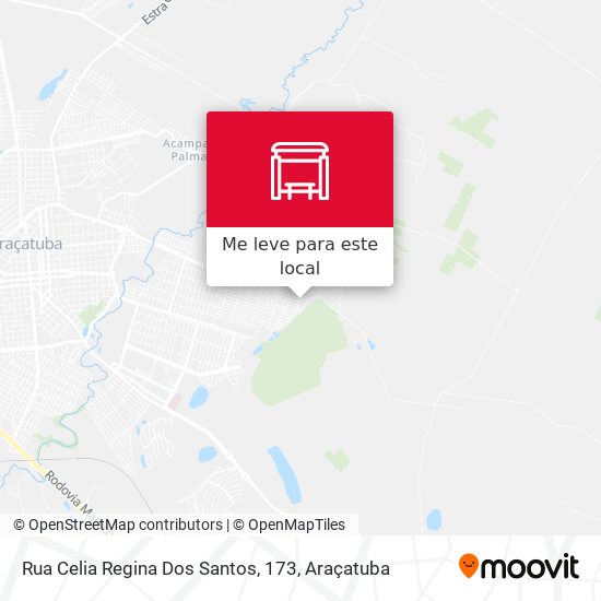 Rua Celia Regina Dos Santos, 173 mapa