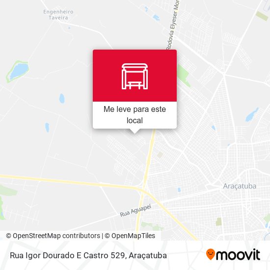 Rua Igor Dourado E Castro 529 mapa