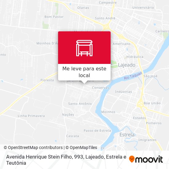 Avenida Henrique Stein Filho, 993 mapa