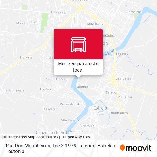 Rua Dos Marinheiros, 1673-1979 mapa