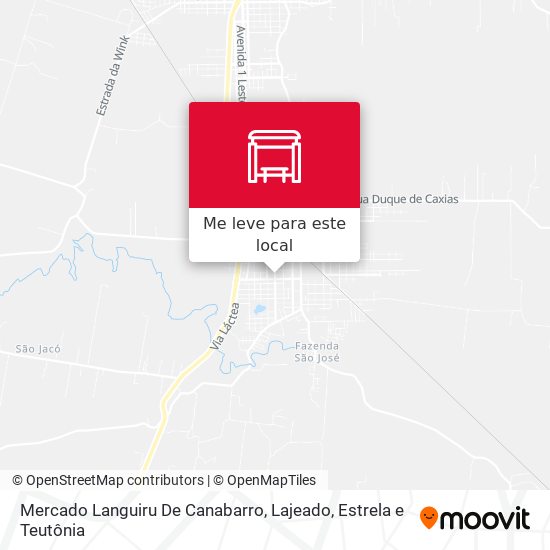 Mercado Languiru De Canabarro mapa