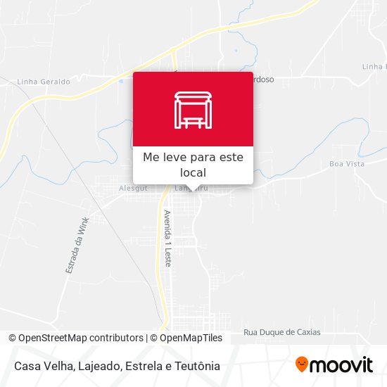 Casa Velha mapa