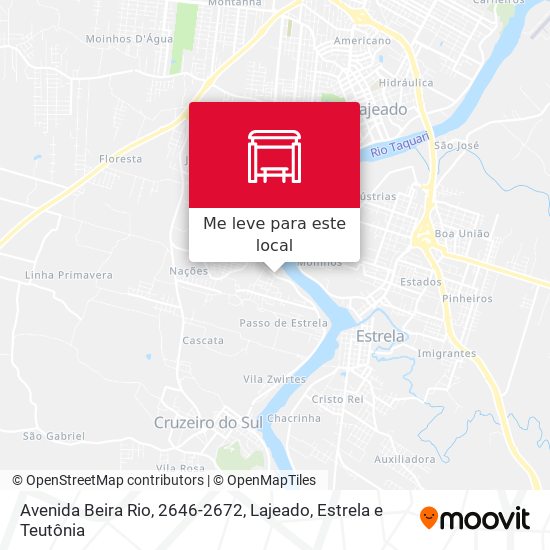 Avenida Beira Rio, 2646-2672 mapa