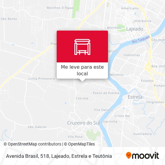 Avenida Brasil, 518 mapa