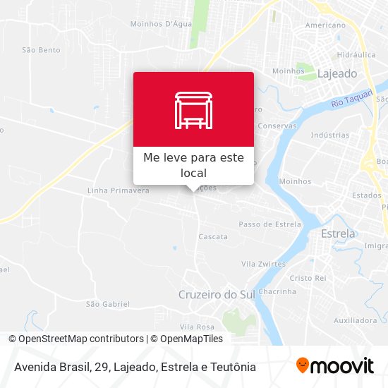Avenida Brasil, 29 mapa