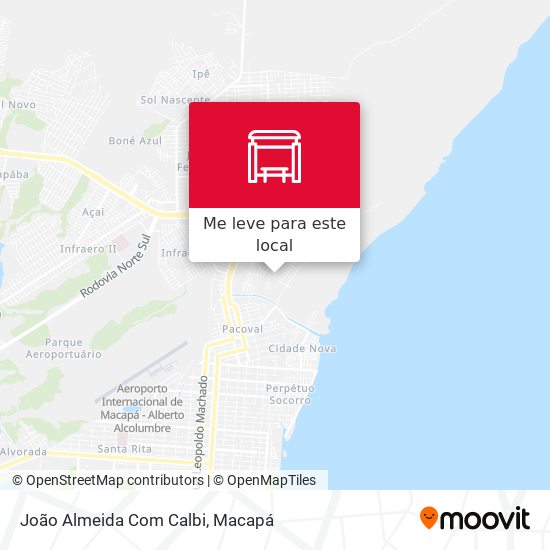 João Almeida Com Calbi mapa