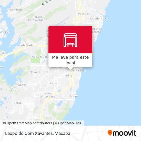 Leopoldo Com Xavantes mapa